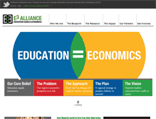 Tablet Screenshot of e3alliance.org